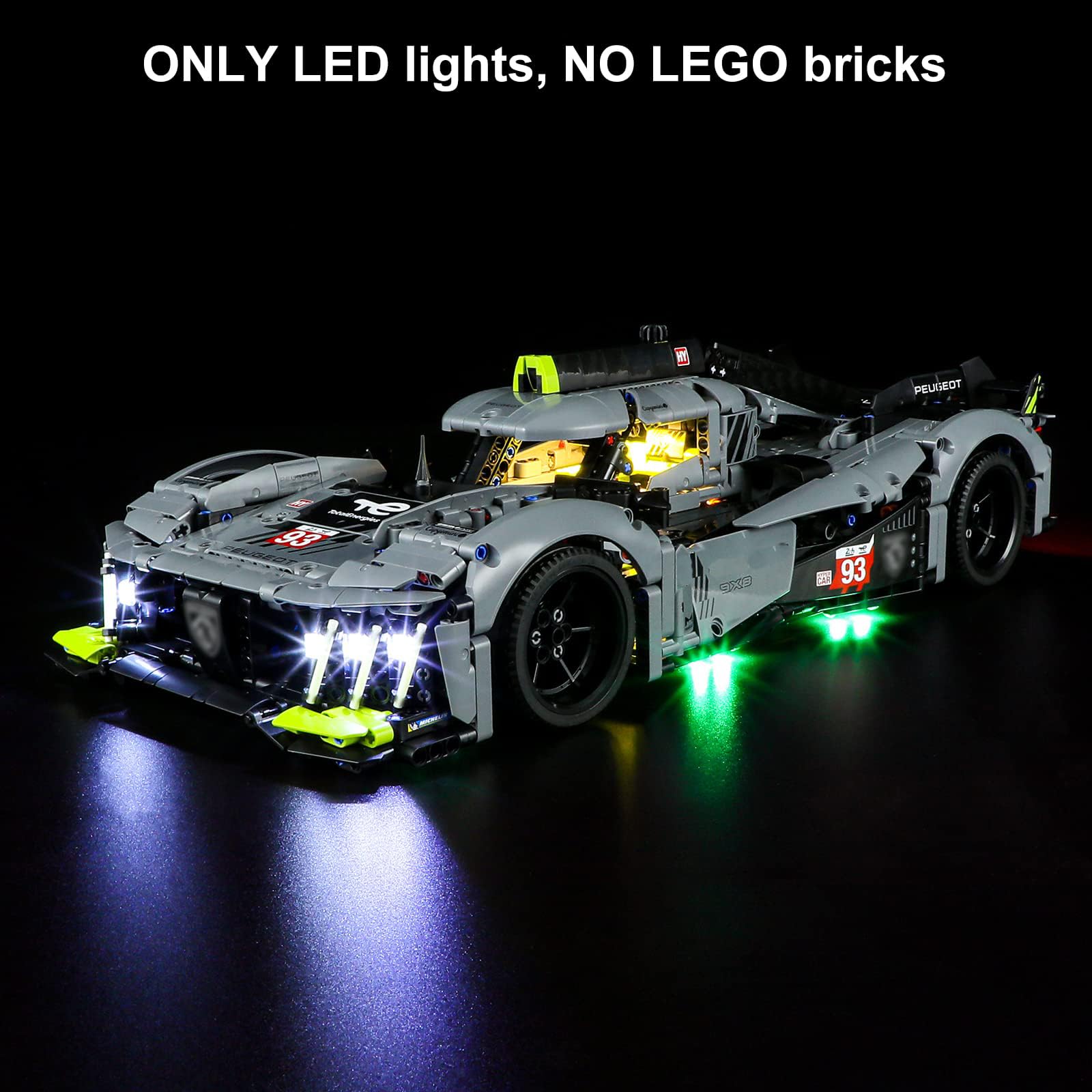 Amazon.co.jp: Vaodest LED ライト レゴ テクニック 42156 プジョー